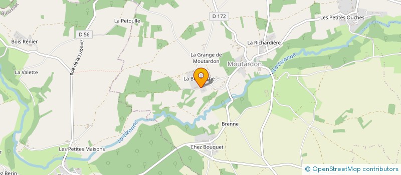 localisation de l'entreprise SCI ARC EN CIEL à BIOUSSAC