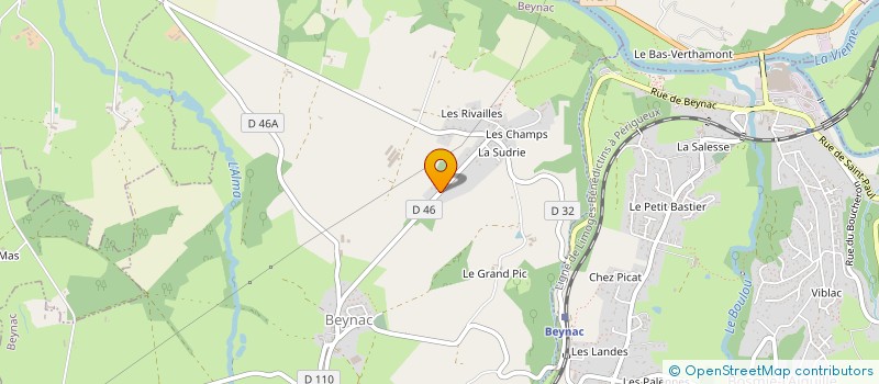 localisation de l'entreprise SCI ARC EN CIEL à BEYNAC