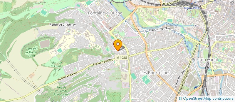localisation de l'entreprise SCI ARC IMMO à DIJON