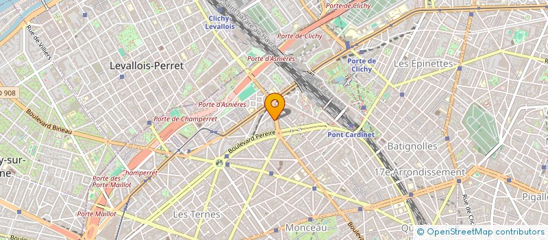 localisation de l'entreprise SCI ARCA à PARIS