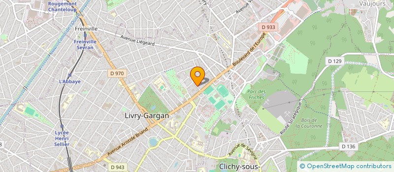 localisation de l'entreprise SCI ARCA à LIVRY-GARGAN