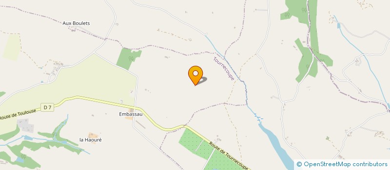 localisation de l'entreprise SCI ARCADIA  TOURNECOUPE