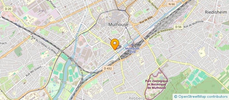 localisation de l'entreprise SCI ARCADIA  MULHOUSE