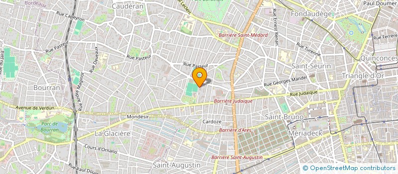 localisation de l'entreprise SCI ARCADIA  BRUGES