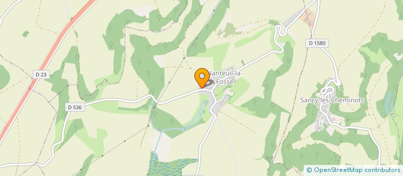 localisation de l'entreprise SCI ARCADIA  NANTEUIL-LA-FOSSE