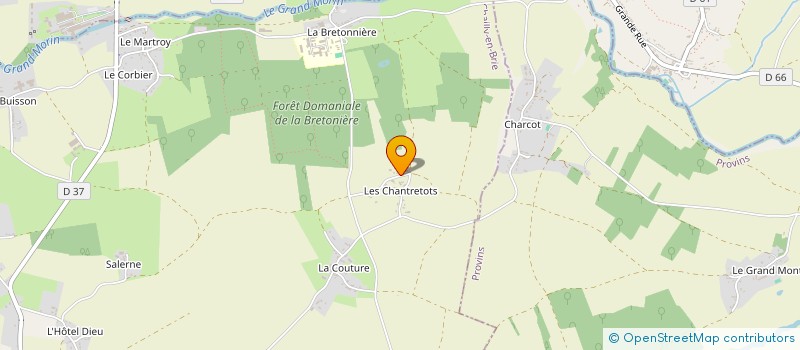 localisation de l'entreprise SCI ARCAMA  CHAILLY-EN-BRIE