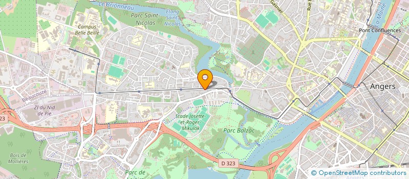 localisation de l'entreprise SCI ARCANDIM              R à ANGERS