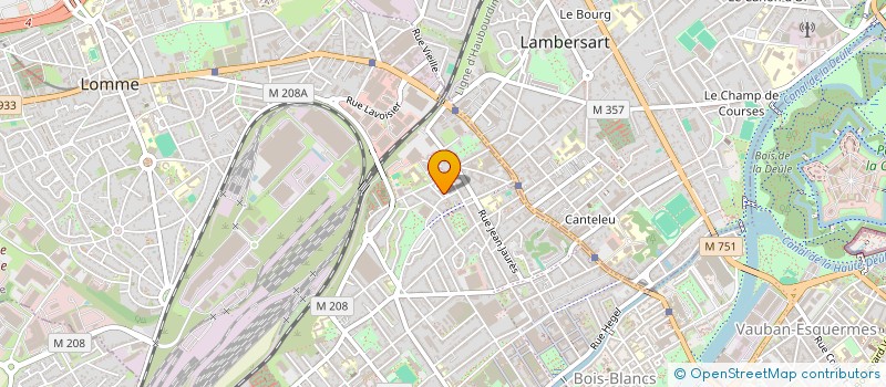 localisation de l'entreprise SCI ARCANGUES DUBAR  LILLE