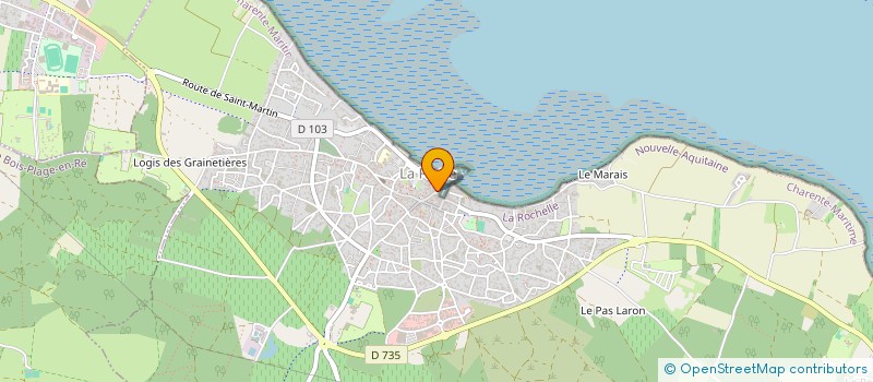 localisation de l'entreprise SCI ARCARO  LA FLOTTE