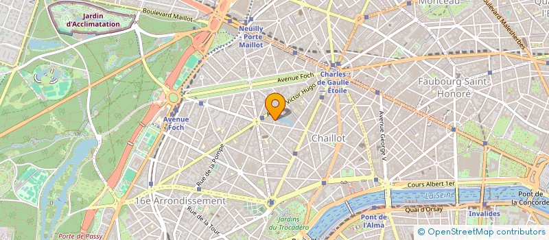 localisation de l'entreprise SCI ARCATHEL  PARIS