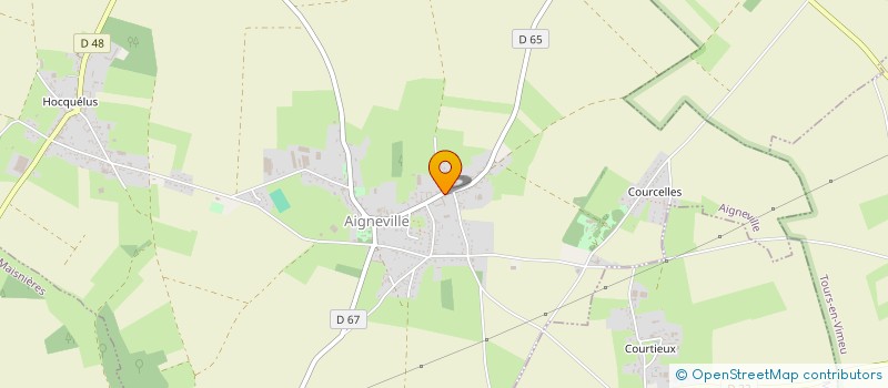 localisation de l'entreprise SCI ARCATURE  AIGNEVILLE