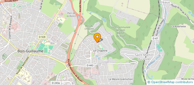 localisation de l'entreprise SCI ARCAU  BIHOREL