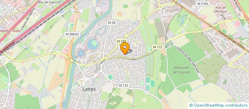 localisation de l'entreprise SCI ARCEAUX à LATTES