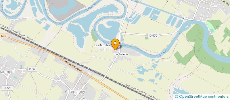 localisation de l'entreprise SCI ARCEMI  CHAMPIGNY