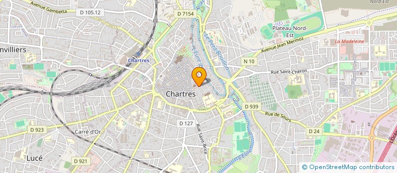 localisation de l'entreprise SCI ARCFLECHES à CHARTRES