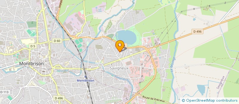 localisation de l'entreprise SCI ARCH'N CO INVEST  SAVIGNEUX