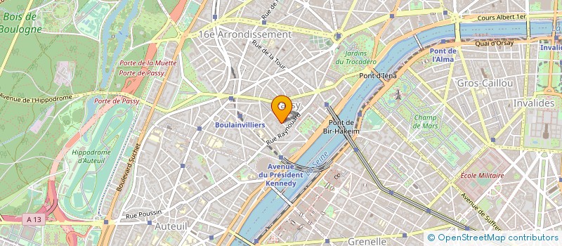 localisation de l'entreprise SCI ARCHANGE  PARIS