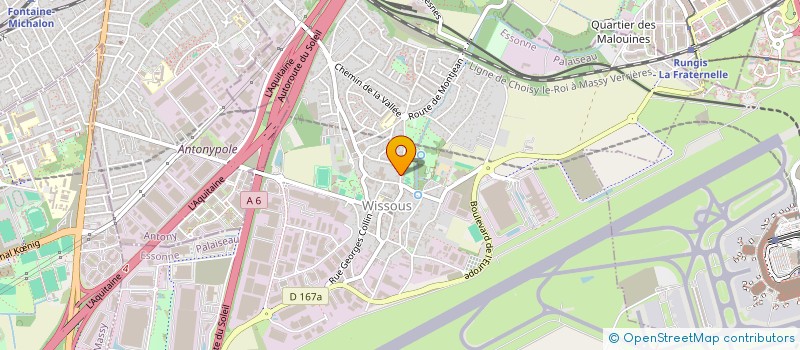 localisation de l'entreprise SCI ARCHANGE à WISSOUS