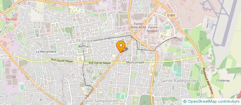 localisation de l'entreprise SCI ARCHE DES NOYERS à TOURS