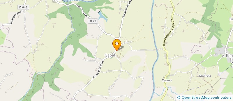 localisation de l'entreprise SCI ARCHENIA  GABAT