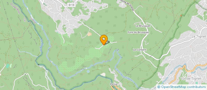 localisation de l'entreprise SCI ARCHI-BONNE-PIOCHE à SAINT-CEZAIRE-SUR-SIAGNE