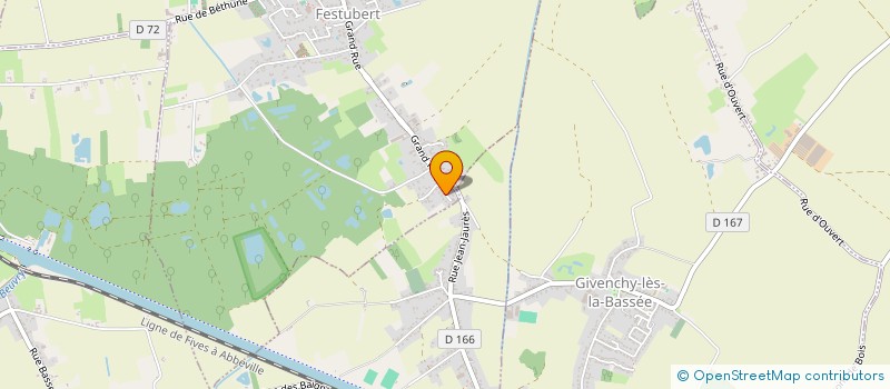 localisation de l'entreprise SCI ARCHI.KN  FESTUBERT