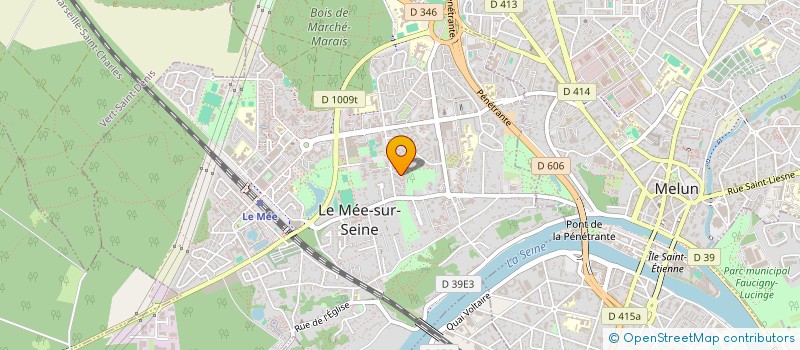 localisation de l'entreprise SCI ARCHIBALL  LE MEE-SUR-SEINE