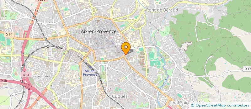 localisation de l'entreprise SCI ARCHICARNOT  AIX-EN-PROVENCE