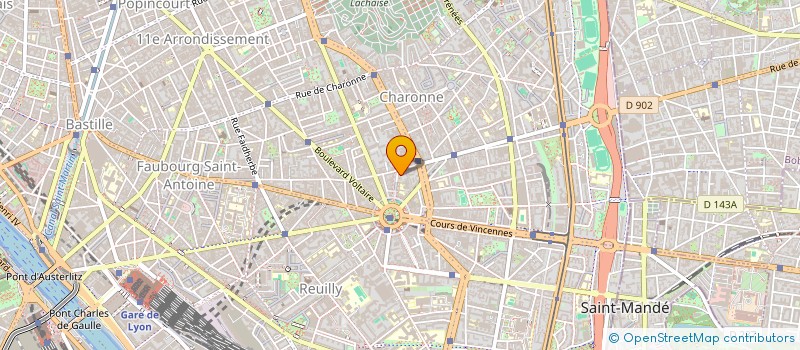 localisation de l'entreprise SCI ARCHIMEDE  PARIS