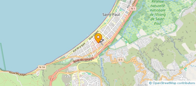 localisation de l'entreprise SCI ARCHIPEL BOURBON  SAINT-PAUL