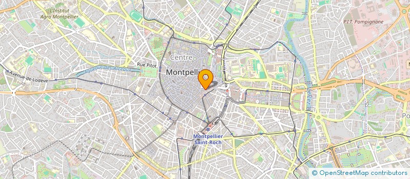 localisation de l'entreprise SCI ARCHIS à MONTPELLIER