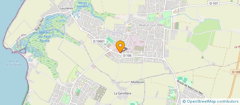 localisation de l'entreprise SCI ARCHYNOT  NIEUL-SUR-MER