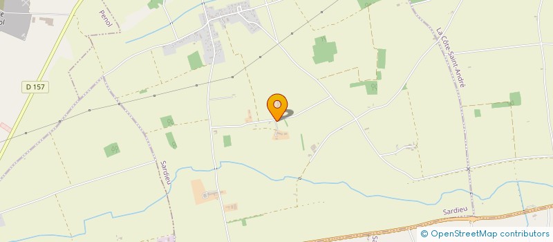 localisation de l'entreprise SCI ARCILO  SARDIEU