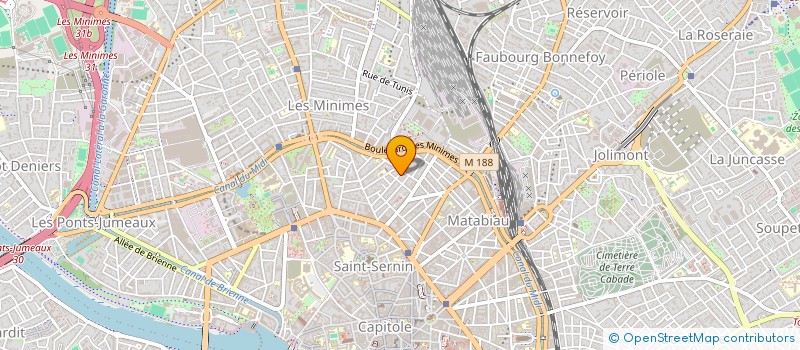 localisation de l'entreprise SCI ARCIMMO à TOULOUSE
