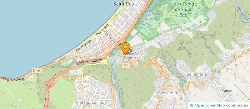localisation de l'entreprise SCI ARCLORE à SAINT-PAUL
