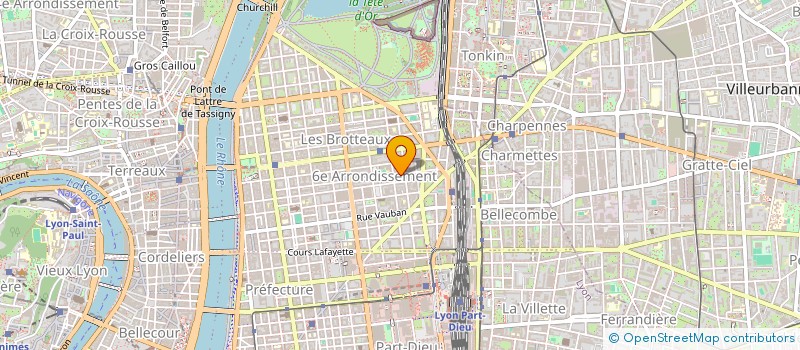 localisation de l'entreprise SCI ARCMI D.T  LYON