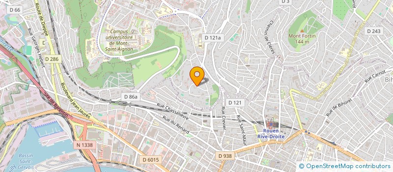 localisation de l'entreprise SCI ARCOF  MONT-SAINT-AIGNAN