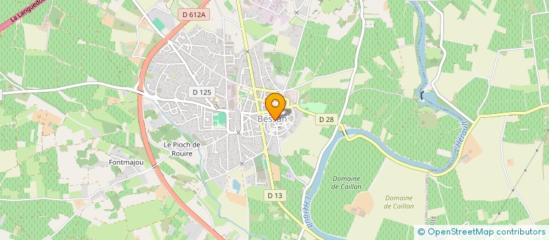 localisation de l'entreprise SCI ARCOLE 1  BESSAN