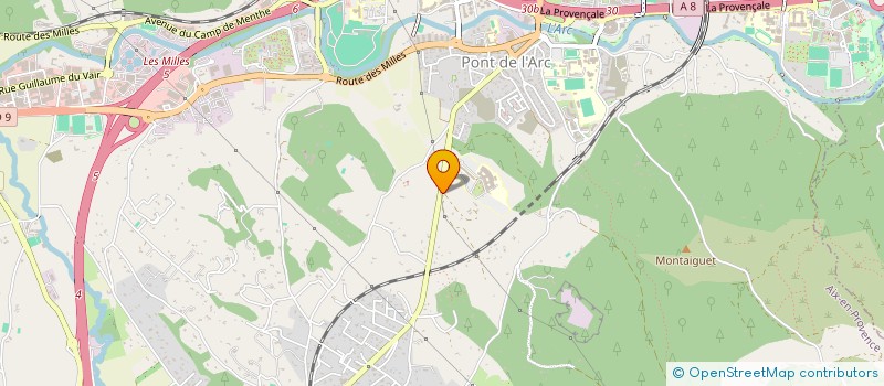 localisation de l'entreprise SCI ARCOLE à AIX-EN-PROVENCE