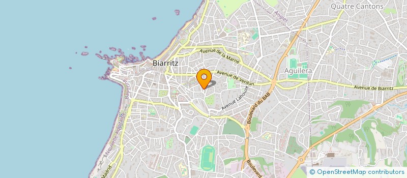 localisation de l'entreprise SCI ARCOLE à BIARRITZ