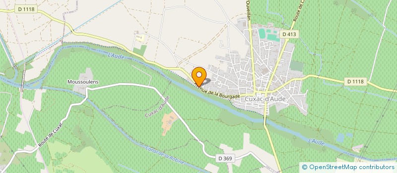 localisation de l'entreprise SCI ARCOLE  CUXAC-D'AUDE