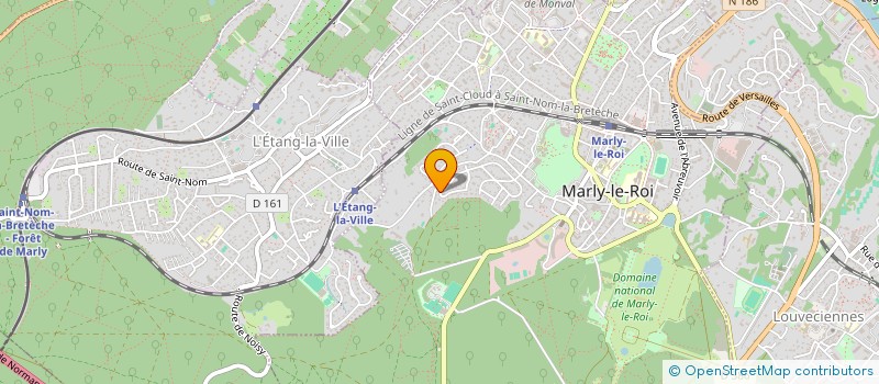 localisation de l'entreprise SCI ARCOME  MARLY-LE-ROI