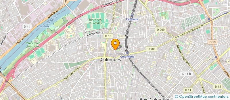 localisation de l'entreprise SCI ARCOPOLO à COLOMBES