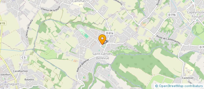 localisation de l'entreprise SCI ARCOR  ROUFFIAC-TOLOSAN