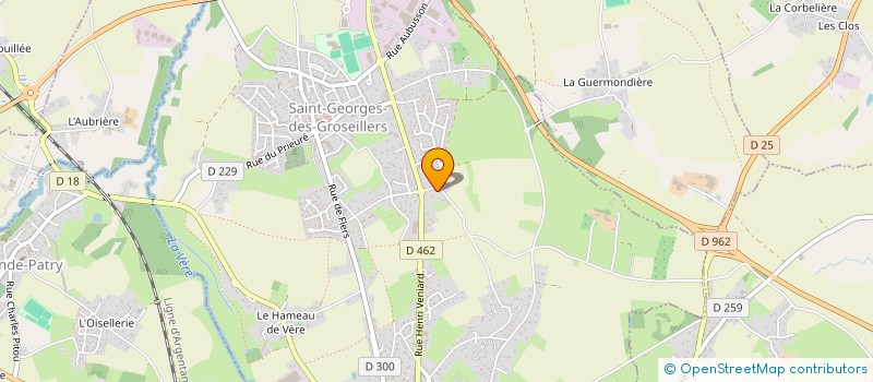 localisation de l'entreprise SCI ARDA à SAINT-GEORGES-DES-GROSEILLERS