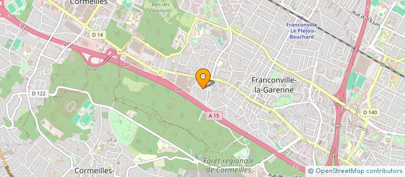 localisation de l'entreprise SCI ARDA  FRANCONVILLE