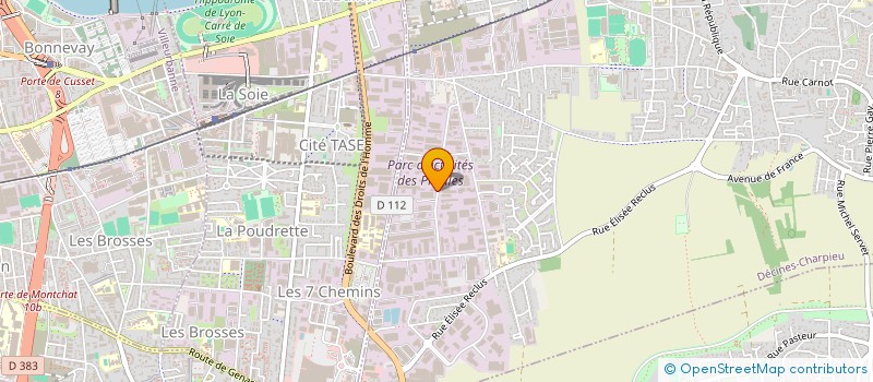 localisation de l'entreprise SCI ARDAHAN  DECINES-CHARPIEU