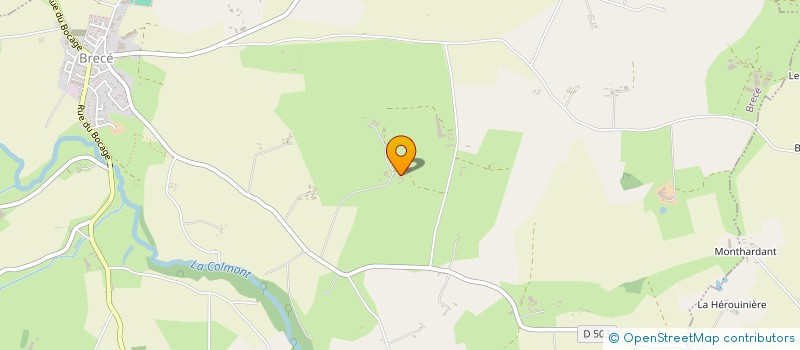 localisation de l'entreprise SCI ARDAMA IMMO  BRECE