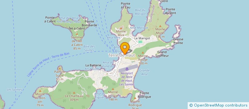localisation de l'entreprise SCI ARDAS à TERRE-DE-HAUT