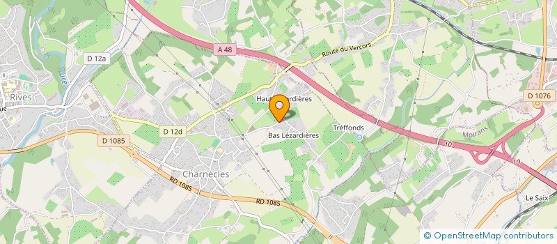 localisation de l'entreprise SCI ARDE  CHARNECLES